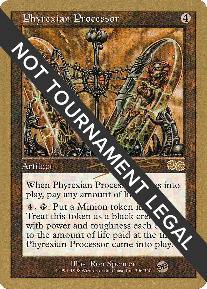 Phyrexian Processor - 2000 Nicolas Labarre (USG) (SB) card from World Championship Decks
