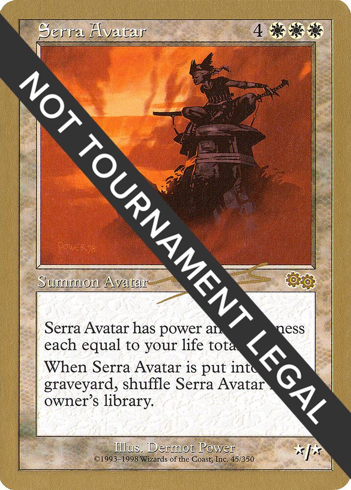Serra Avatar - 2000 Nicolas Labarre (USG) card from World Championship Decks