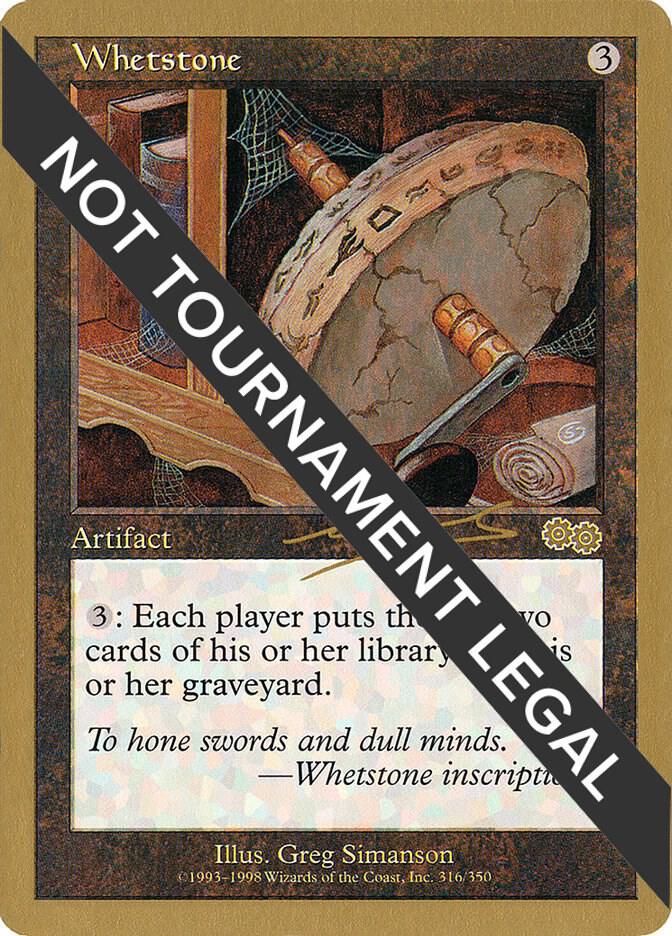 Whetstone - 2000 Nicolas Labarre (USG) card from World Championship Decks