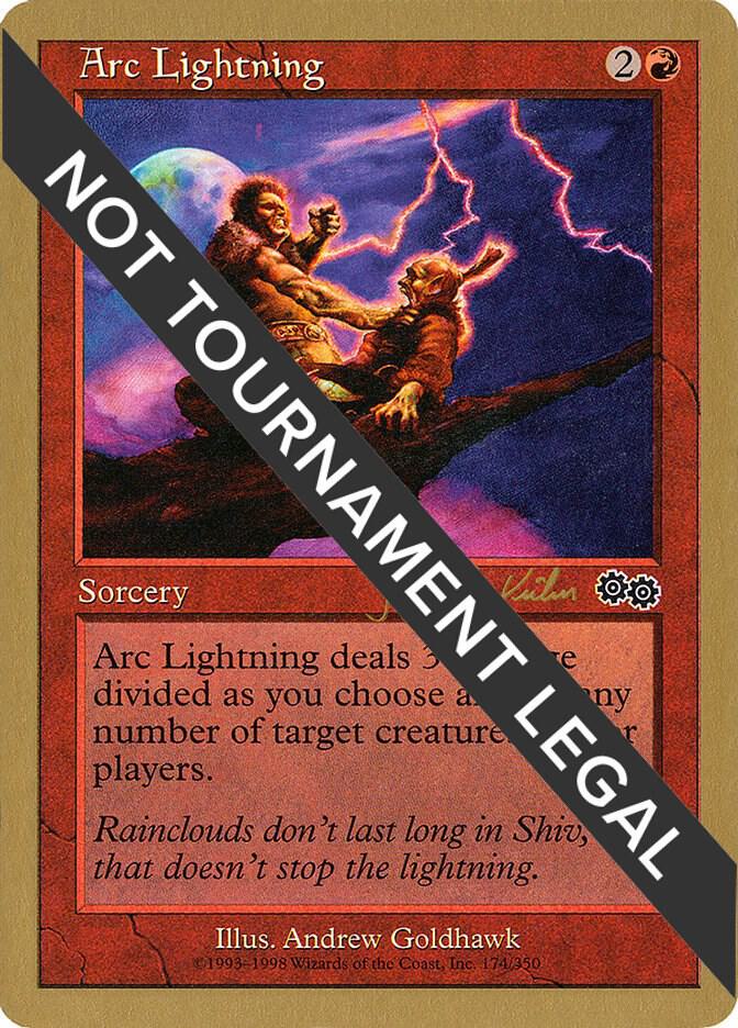 Arc Lightning - 2000 Janosch Kuhn (USG) card from World Championship Decks