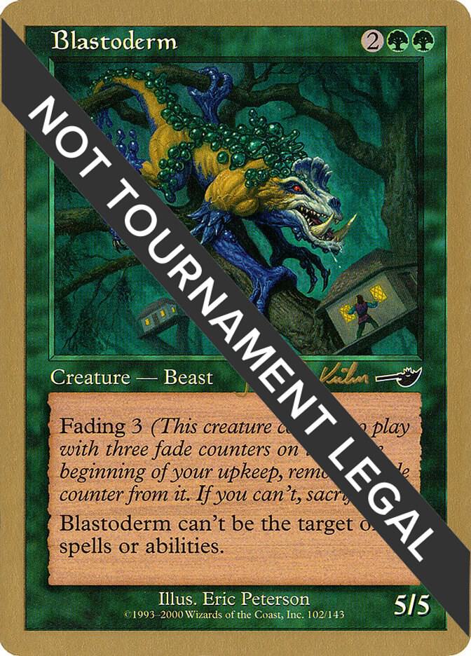 Blastoderm - 2000 Janosch Kuhn (NMS) card from World Championship Decks