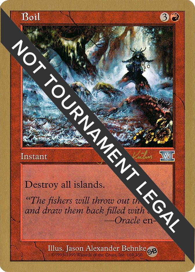Boil - 2000 Janosch Kuhn (6ED) (SB) card from World Championship Decks