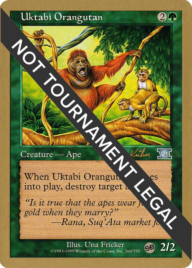 Uktabi Orangutan - 2000 Janosch Kuhn (6ED) (SB) card from World Championship Decks