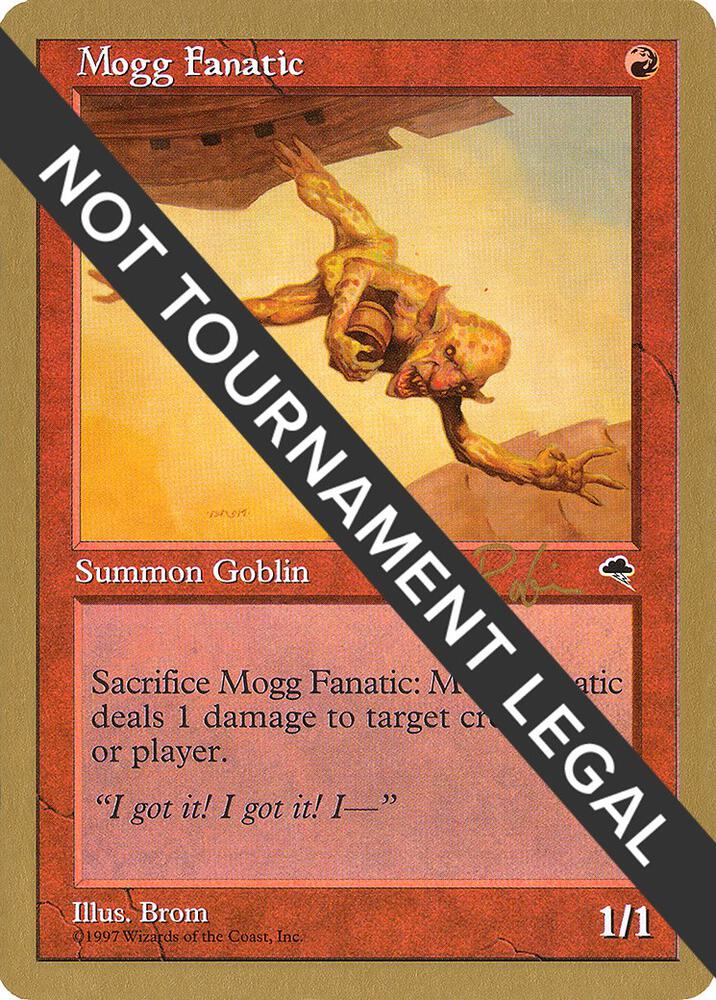 Mogg Fanatic - 1998 Ben Rubin (TMP) card from World Championship Decks