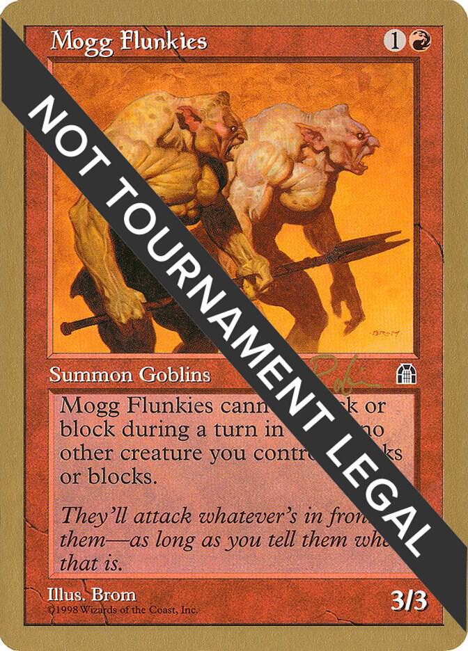 Mogg Flunkies - 1998 Ben Rubin (STH) card from World Championship Decks