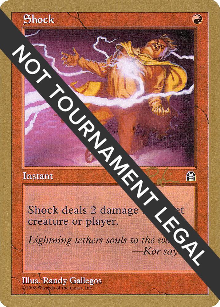 Shock - 1998 Ben Rubin (STH) card from World Championship Decks