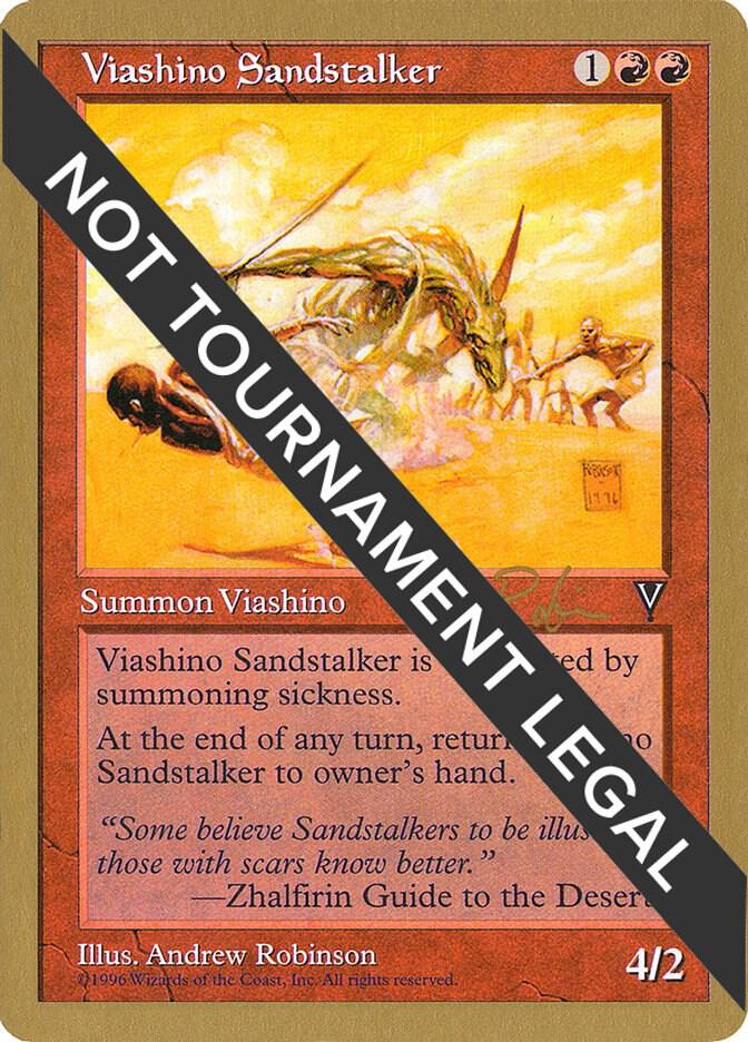 Viashino Sandstalker - 1998 Ben Rubin (VIS) card from World Championship Decks
