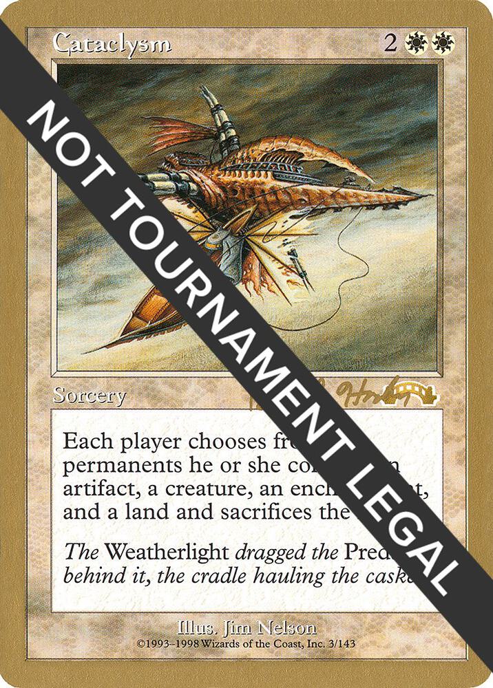 Cataclysm - 1998 Brian Hacker (EXO) card from World Championship Decks