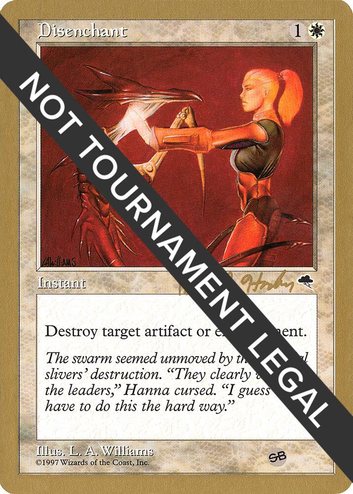Disenchant - 1998 Brian Hacker (TMP) (SB) card from World Championship Decks