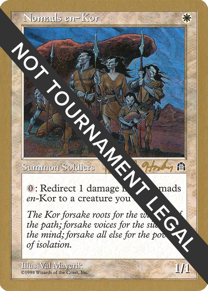 Nomads en-Kor - 1998 Brian Hacker (STH) card from World Championship Decks