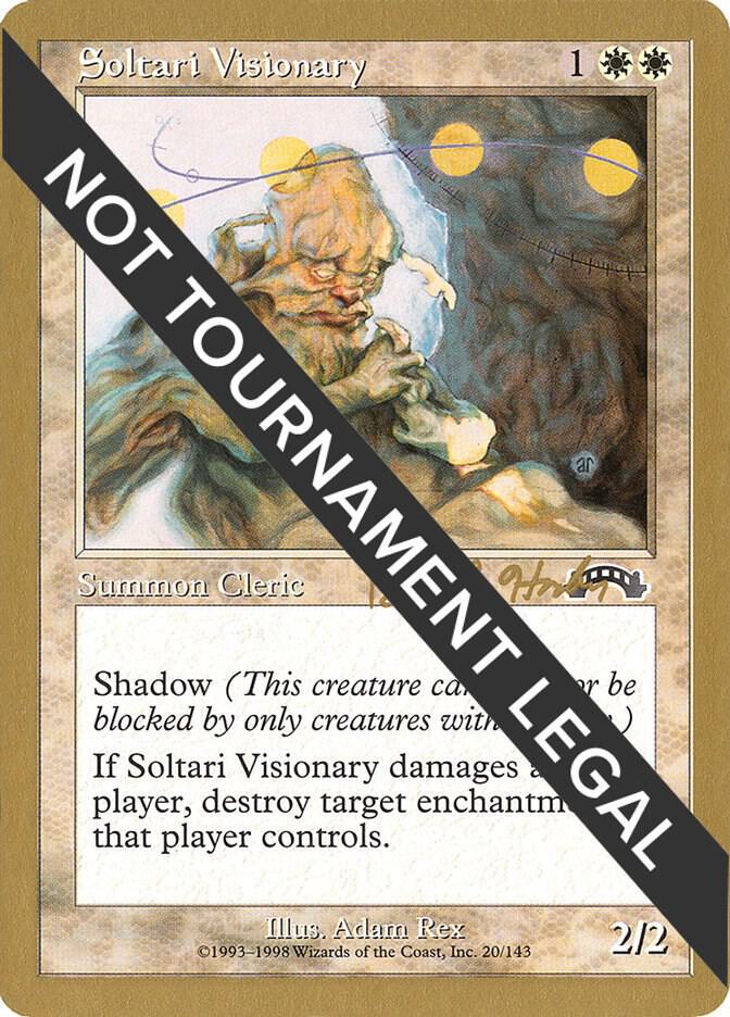 Soltari Visionary - 1998 Brian Hacker (EXO) card from World Championship Decks