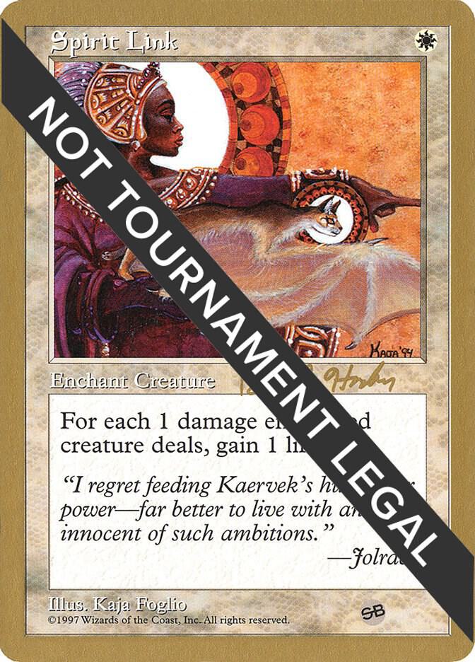 Spirit Link - 1998 Brian Hacker (5ED) (SB) card from World Championship Decks