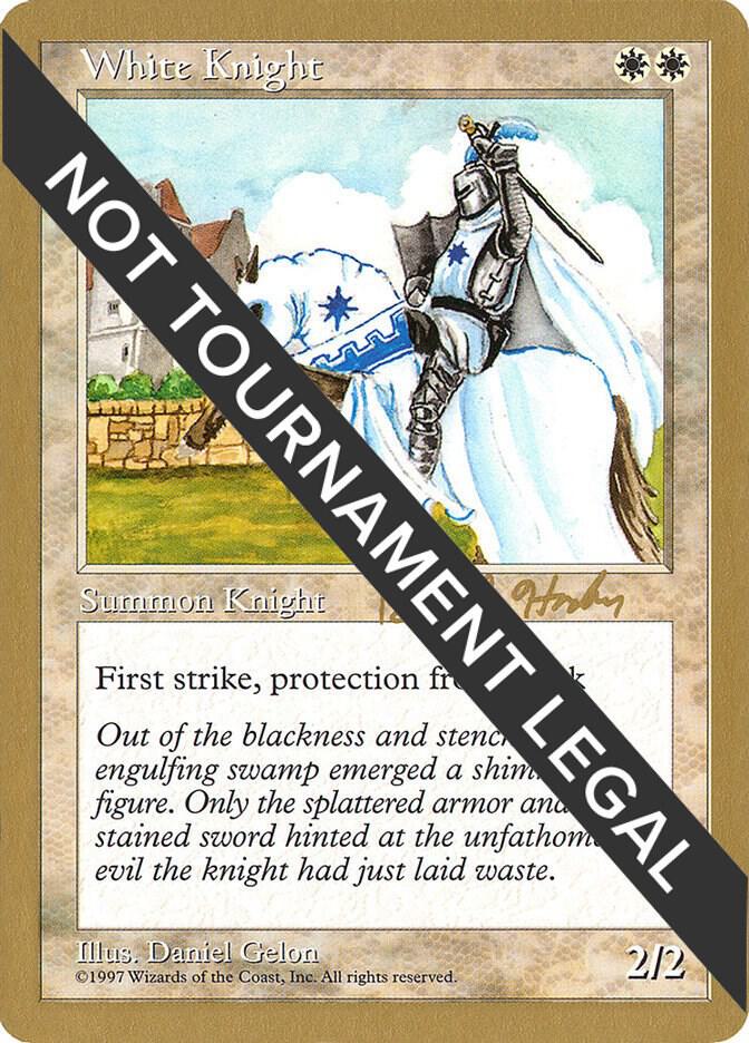 White Knight - 1998 Brian Hacker (5ED) card from World Championship Decks