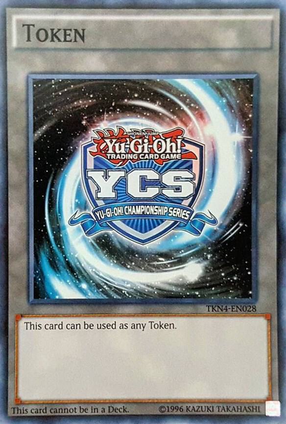 Yu-Gi-Oh Championship Series Token (2016 Pre-registration) TKN4-EN028 card from Yu-Gi-Oh! Tokens