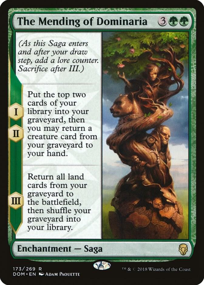 The Mending of Dominaria 173 card from Dominaria