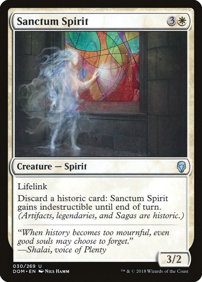 Sanctum Spirit 30 card from Dominaria