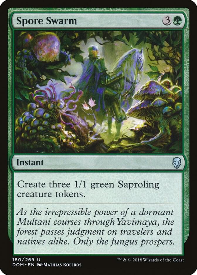 Spore Swarm 180 card from Dominaria