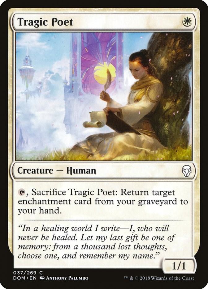 Tragic Poet 37 card from Dominaria