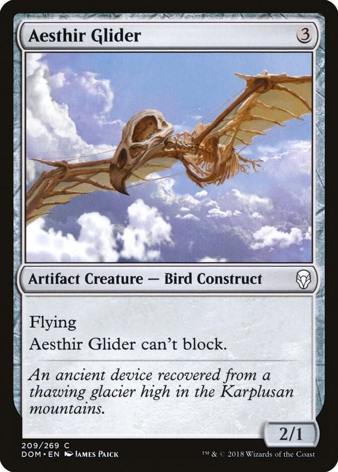 Aesthir Glider 209 card from Dominaria