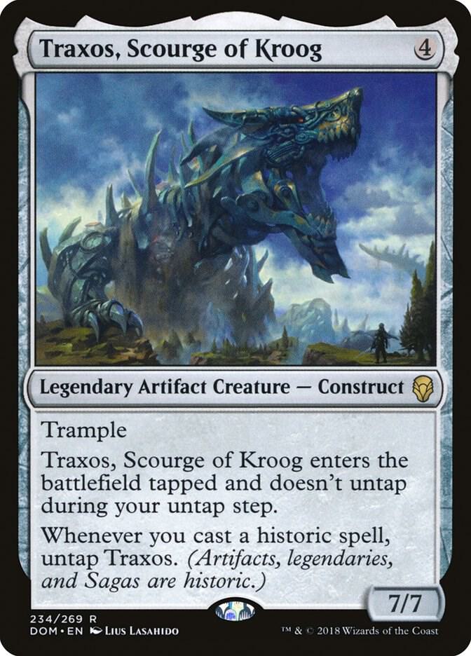 Traxos, Scourge of Kroog 234 card from Dominaria