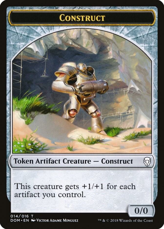 Construct Token 14 card from Dominaria
