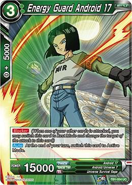 Energy Guard Android 17 TB1-054 card from Tournament of Power