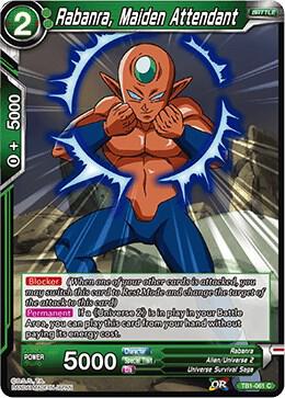 Rabanra, Maiden Attendant TB1-061 card from Tournament of Power