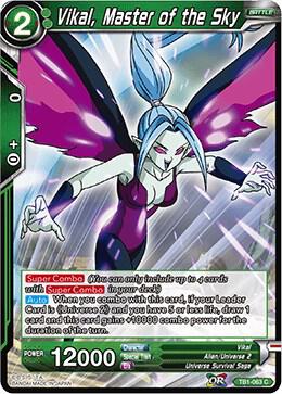Vikal, Master of the Sky TB1-063 card from Tournament of Power