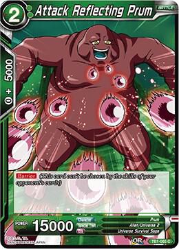 Attack Reflecting Prum TB1-065 card from Tournament of Power