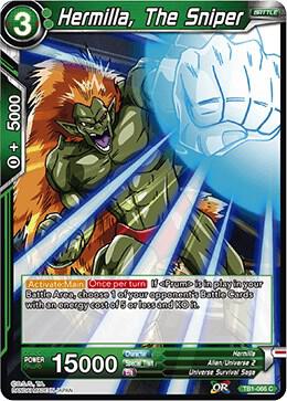 Hermilla, The Sniper TB1-066 card from Tournament of Power