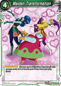Maiden Transformation TB1-071 card from Tournament of Power