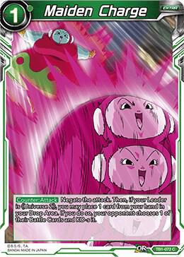 Maiden Charge TB1-072 card from Tournament of Power
