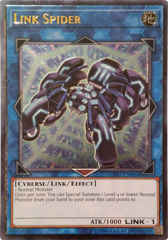 Link Spider (UTR) OP07-EN002 card from OTS Tournament Pack 7
