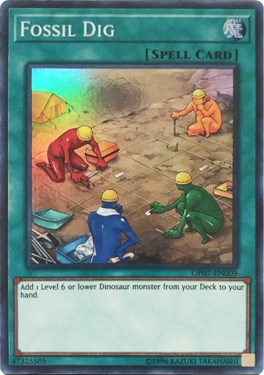 Fossil Dig OP07-EN009 card from OTS Tournament Pack 7