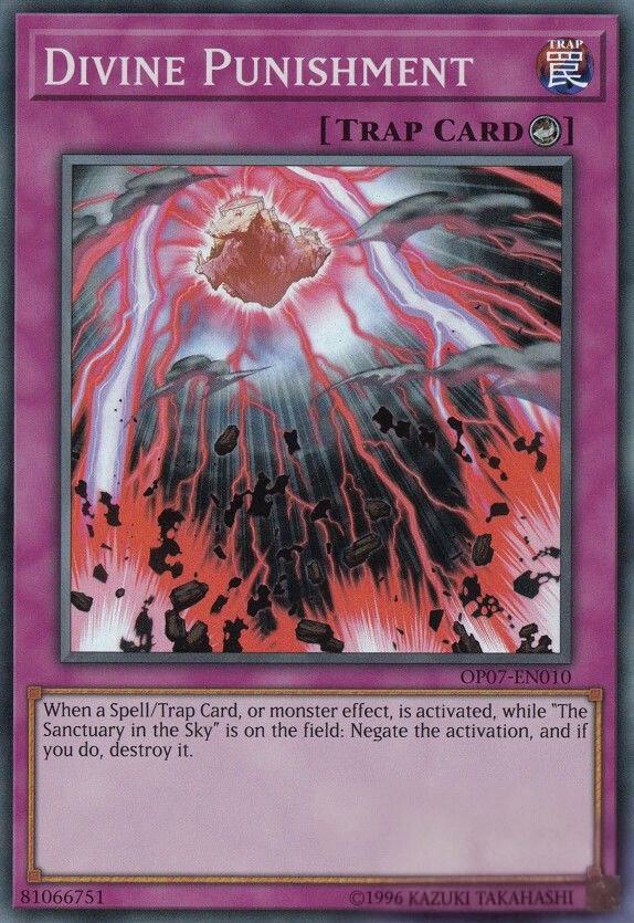 Divine Punishment OP07-EN010 card from OTS Tournament Pack 7