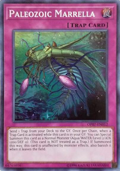 Paleozoic Marrella OP07-EN012 card from OTS Tournament Pack 7