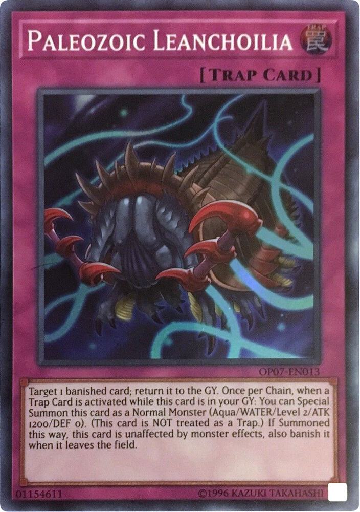 Paleozoic Leanchoilia OP07-EN013 card from OTS Tournament Pack 7