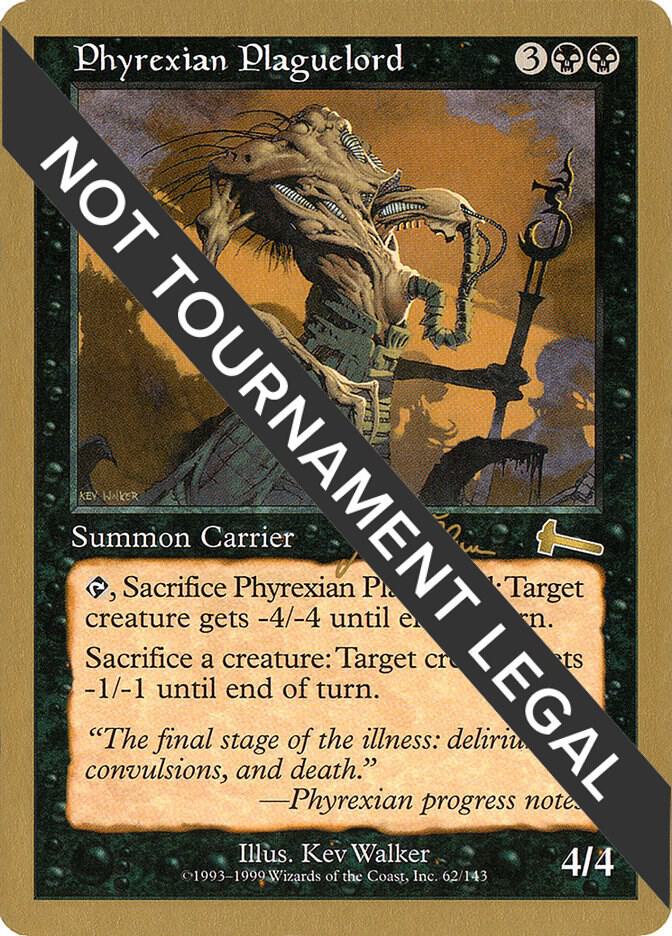 Phyrexian Plaguelord - 1999 Jakub Slemr (ULG) card from World Championship Decks