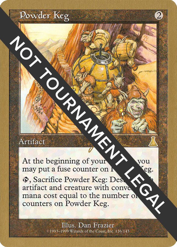 Powder Keg - 1999 Jakub Slemr (UDS) card from World Championship Decks