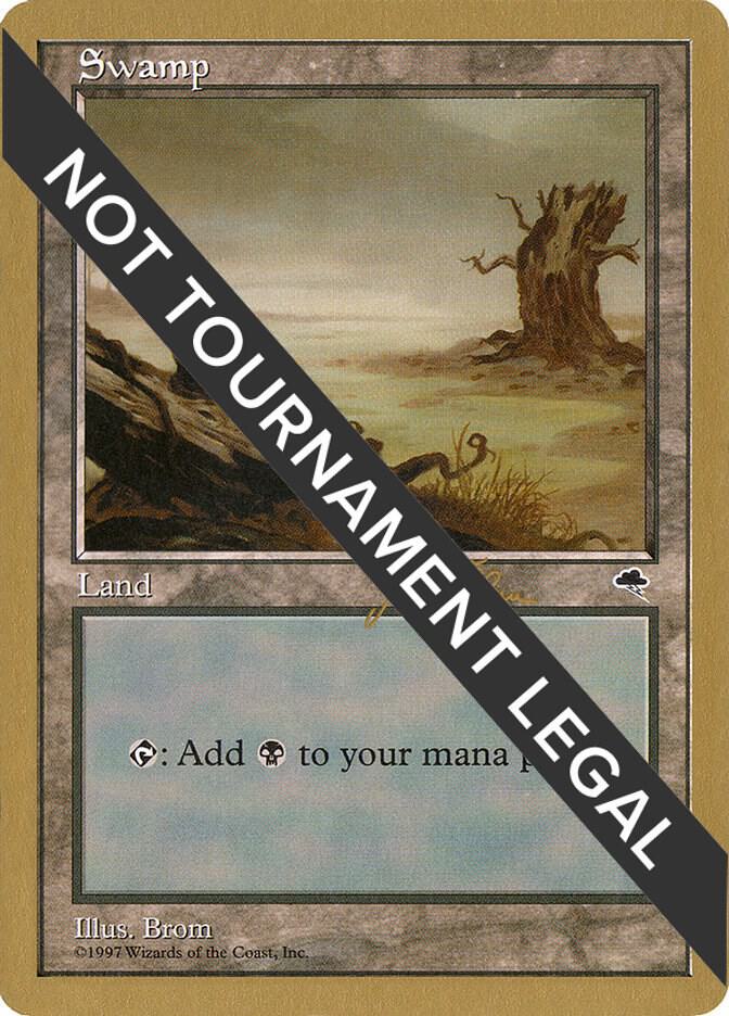 Swamp (Horizontal Log) - 1999 Jakub Slemr (TMP) card from World Championship Decks