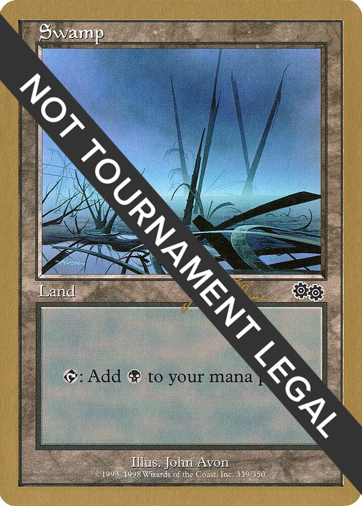 Swamp (339) - 1999 Jakub Slemr (USG) card from World Championship Decks