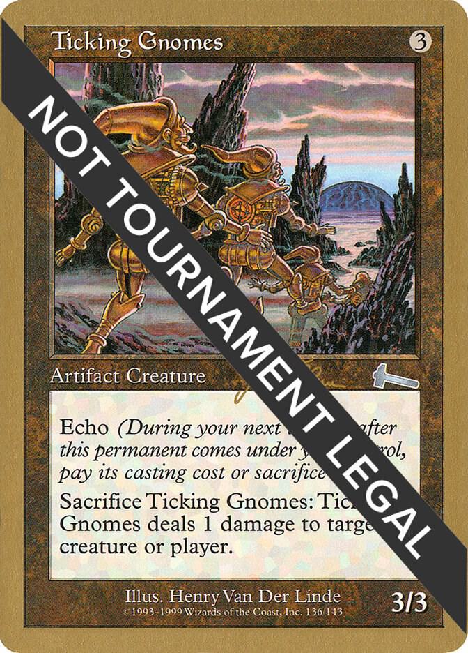 Ticking Gnomes - 1999 Jakub Slemr (ULG) card from World Championship Decks