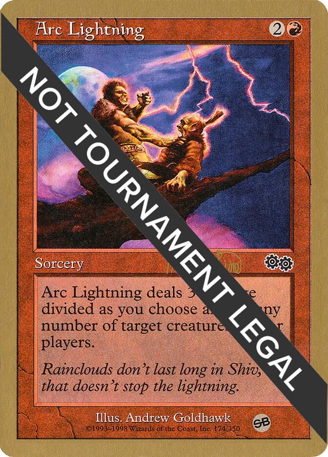Arc Lightning - 1999 Mark Le Pine (USG) card from World Championship Decks