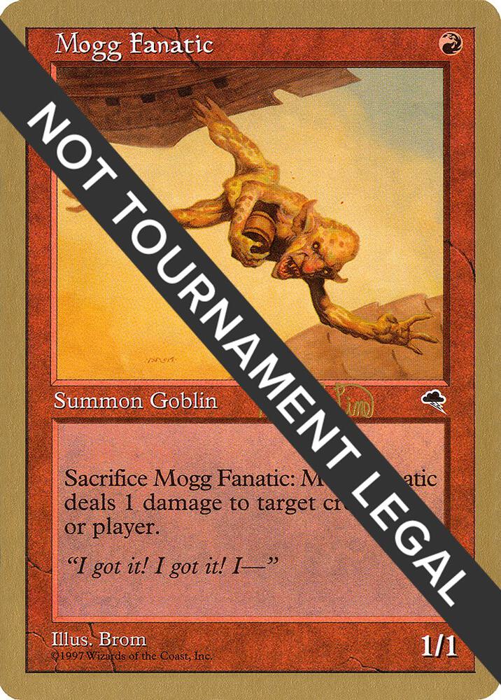 Mogg Fanatic - 1999 Mark Le Pine (TMP) card from World Championship Decks