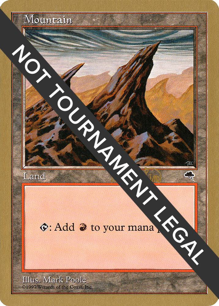 Mountain (Right) - 1999 Mark Le Pine (TMP) card from World Championship Decks
