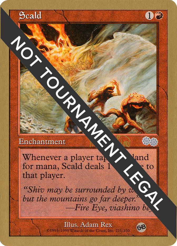 Scald - 1999 Mark Le Pine (USG) (SB) card from World Championship Decks
