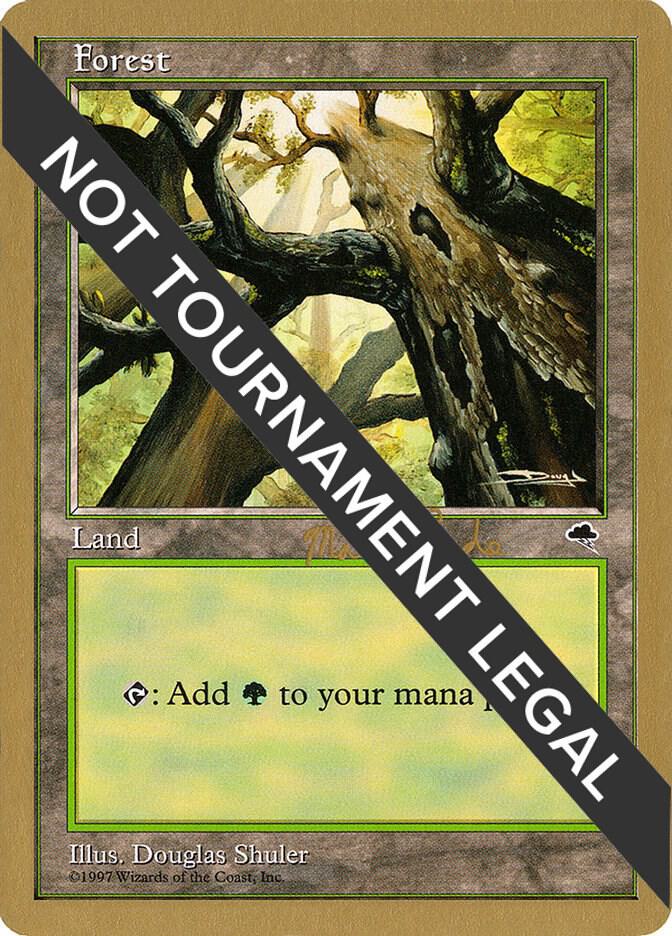 Forest (Skyward) - 1999 Matt Linde (TMP) card from World Championship Decks