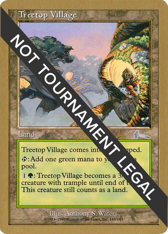 Treetop Village - 1999 Matt Linde (ULG) card from World Championship Decks