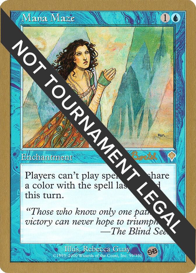 Mana Maze - 2001 Alex Borteh (INV) (SB) card from World Championship Decks