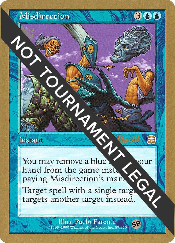 Misdirection - 2001 Alex Borteh (MMQ) (SB) card from World Championship Decks